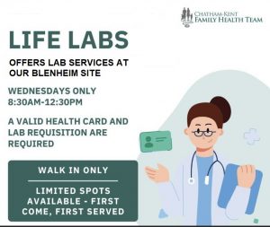 Lab Services at Blenheim Site